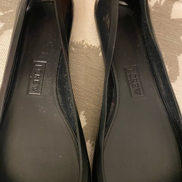 J.CREW JELLY SHOES BALLET FLATS BOW WOMENS SIZE 8 - Picture 6 of 8